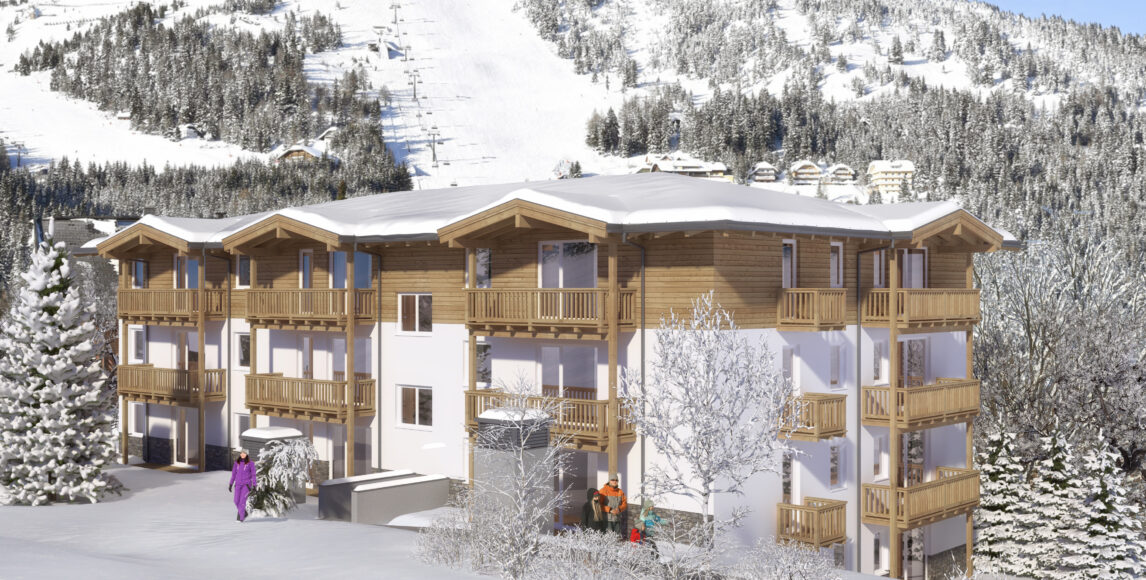 Nowoczesne apartamenty alpejskie 500 metrów od kolejki linowej
