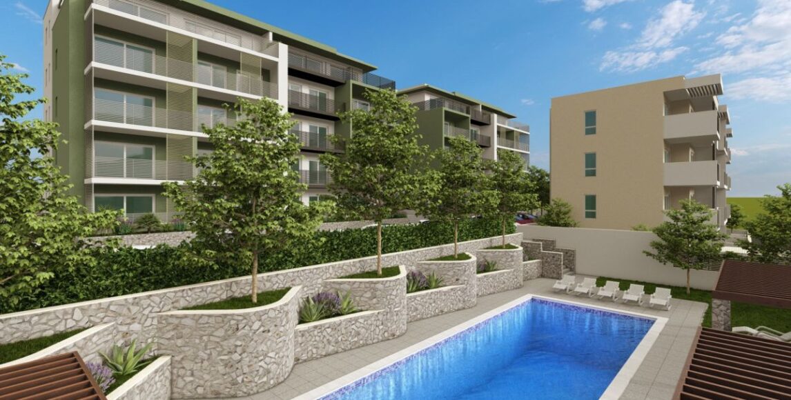 Ładne apartamenty zaledwie kilka minut od plaży na Riwierze Makarskiej