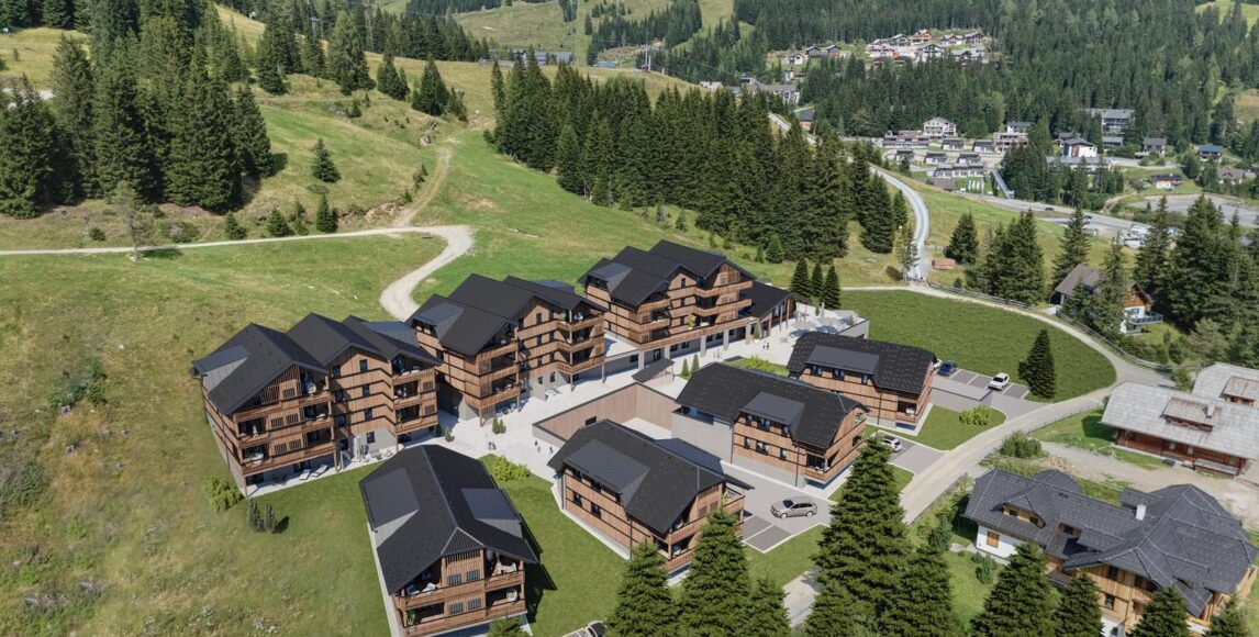 Nowy ośrodek ski-in/ski-out z panoramicznym widokiem
