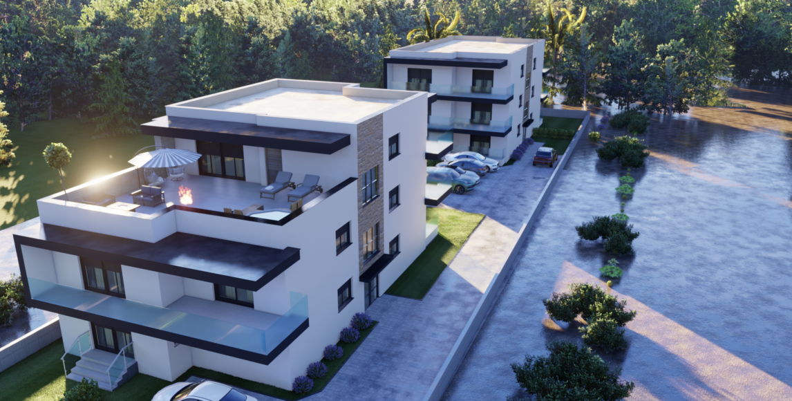 Nowoczesne apartamenty blisko piaszczystej plaży
