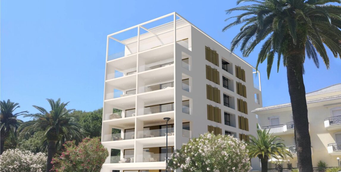 Apartamenty z tarasem 250 metrów od plaży i portu