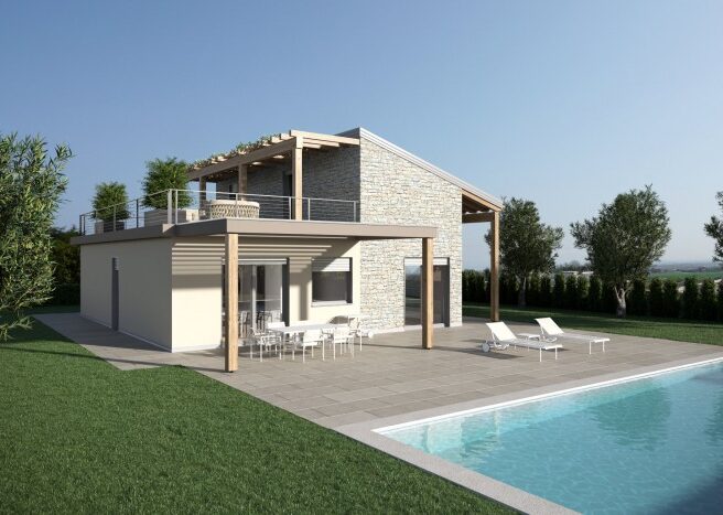 Niesamowite wille w pobliżu magicznego Lago di Garda