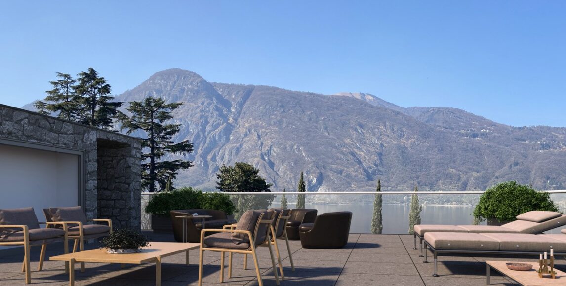 Zapierające dech apartamenty z panoramicznym widokiem na Lago di Como