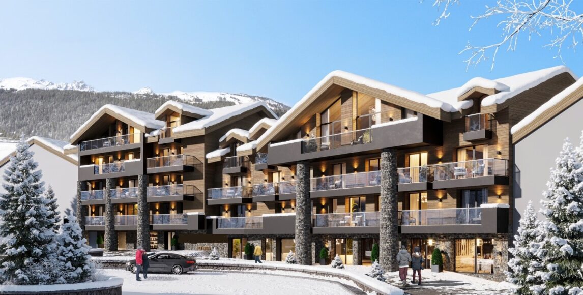 Ekskluzywne apartamenty alpejskie w sercu Courchevel Moriond