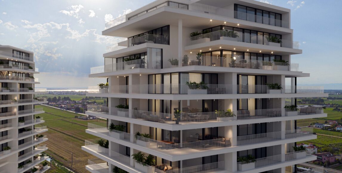 Apartamenty z basenami kilka minut spacerem od piaszczystej plaży