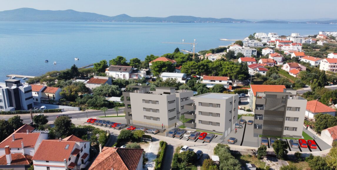 Nowe apartamenty z tarasami 100 metrów od morza