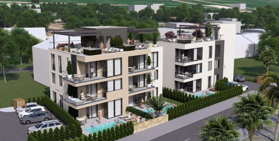 Sukošan: Nowe apartamenty zaledwie 80 metrów od plaży