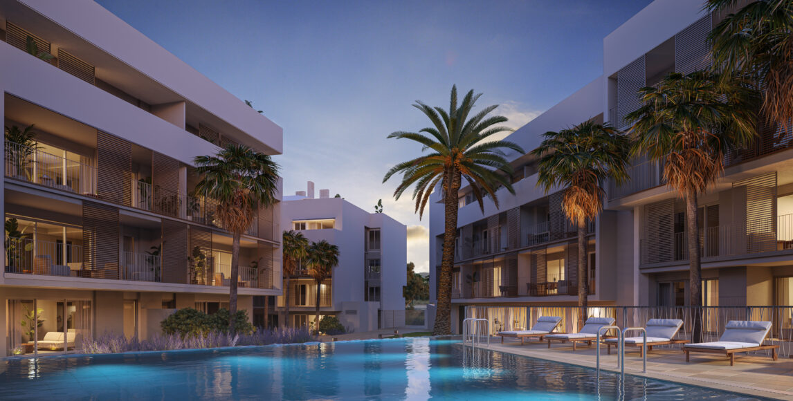 Nowe nowoczesne apartamenty tylko 4 minuty od plaży i przystani