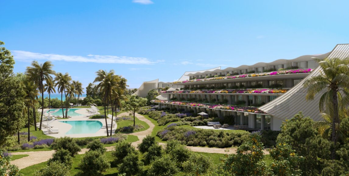Luksusowe apartamenty 350 metrów od złotej plaży