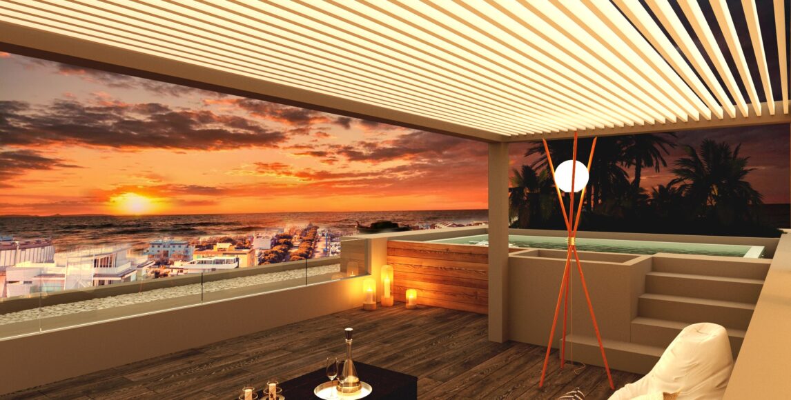 Ekskluzywny apartament z panoramicznym widokiem zaledwie 200 metrów od plaży