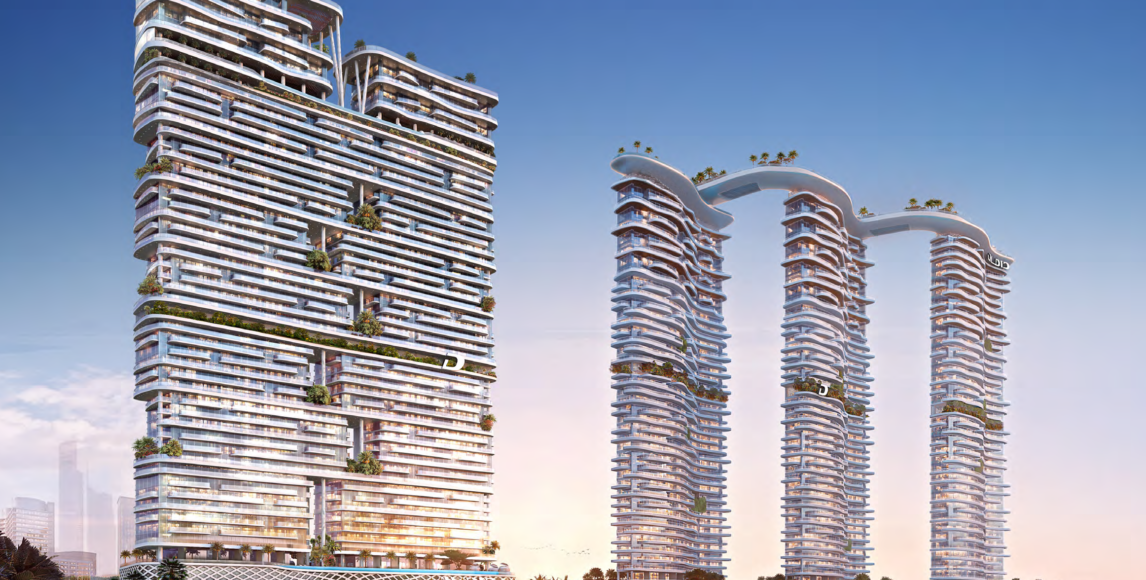 Ekskluzywne apartamenty przy plaży z widokiem na Palm Jumeirah