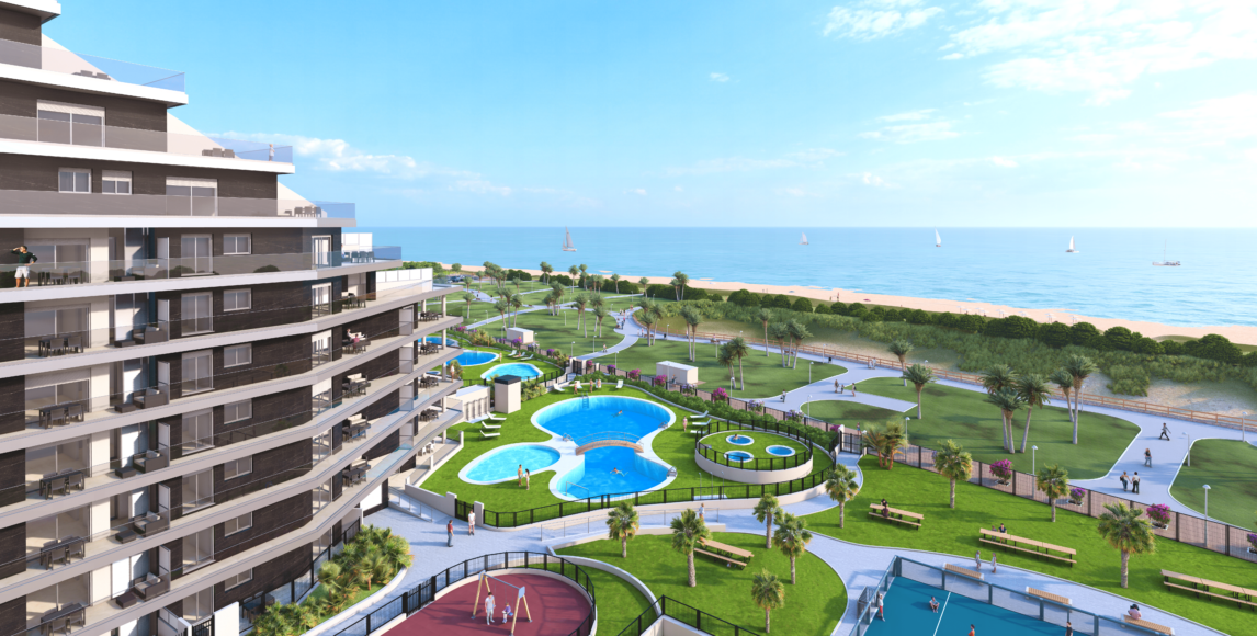 Apartamenty w pierwszej linii z pięknym widokiem