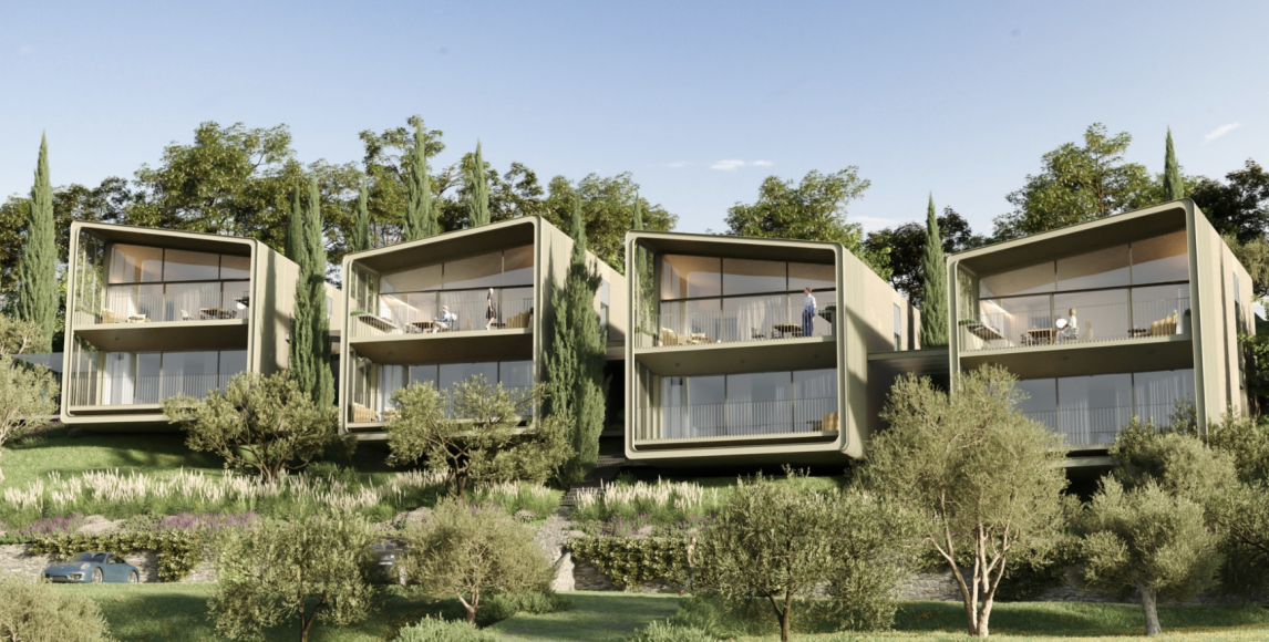 Apartamenty nad Gardą w pobliżu pola golfowego z niesamowitymi widokami