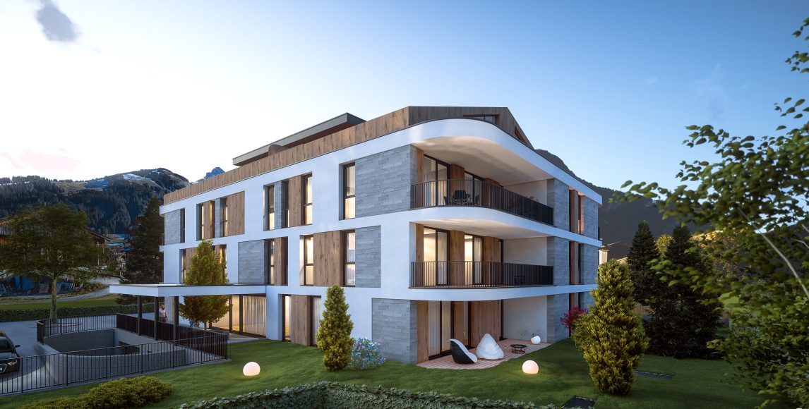 Ukończone apartamenty w pobliżu dwóch ośrodków narciarskich – St. Johann in Tirol i Kitzbühel