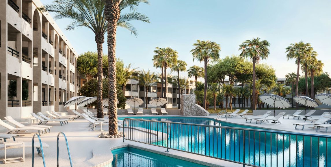 Apartamenty 4* zaledwie 250 metrów od złotej plaży Cala Marçal na Majorce