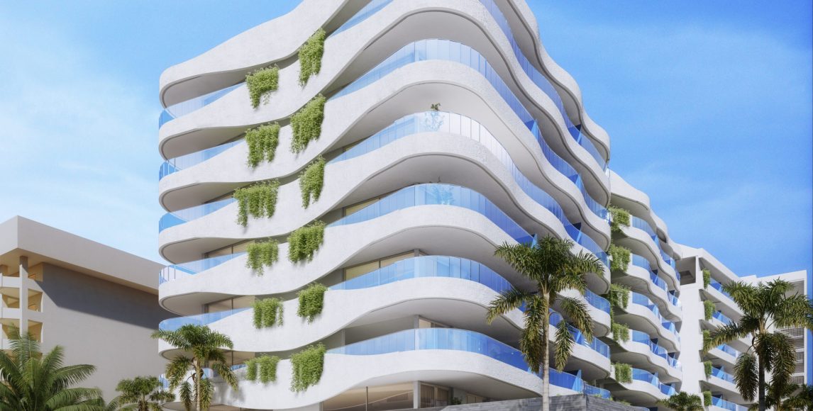 Nowoczesne apartamenty w stylu śródziemnomorskim, 2 minuty spacerem od plaży