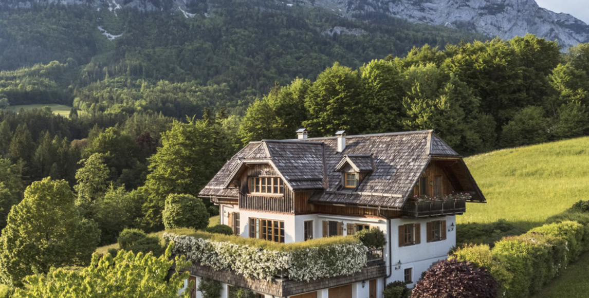 Ekskluzywna willa nad jeziorem Grundlsee: prywatność, natura i panoramiczne widoki