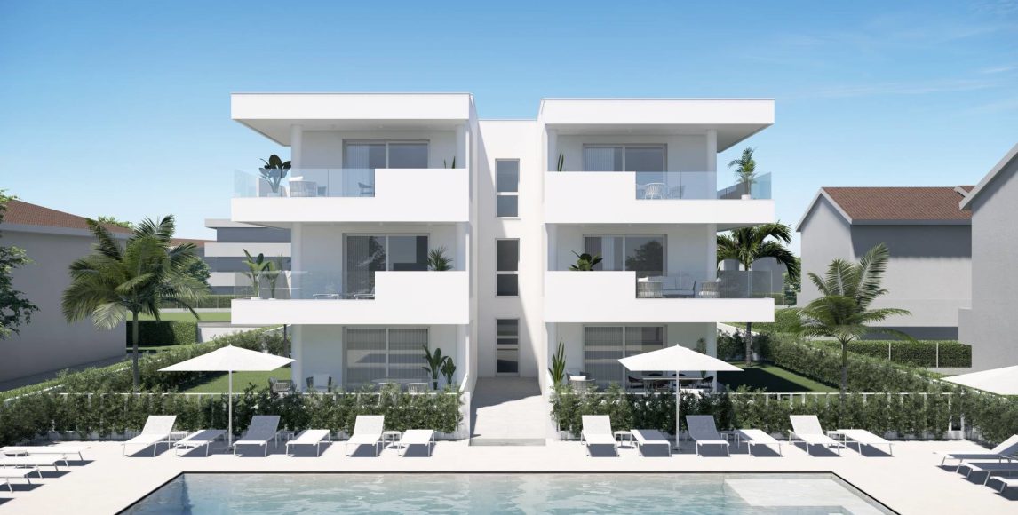 Nowoczesny apartament z basenem kilka kroków od plaży