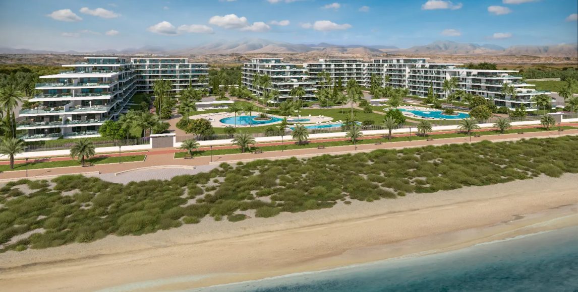 Apartamenty z widokiem na morze w Almerimar, w pobliżu pola golfowego i przystani