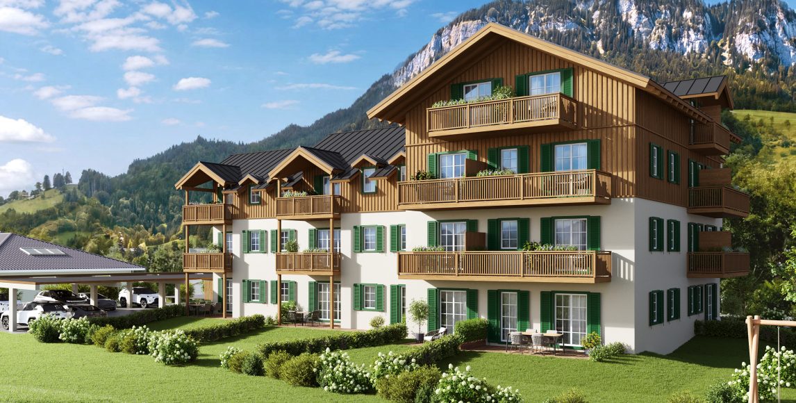Apartamenty w Tauplitz z widokiem na Grimming 500 metrów od kolejki linowej